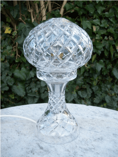 Cut Glass Table Lamp