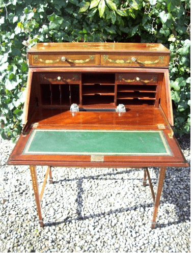 Maple & Co. Writing Desk/Bureau -SOLD-