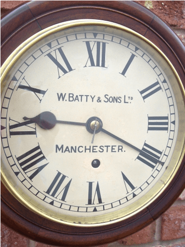 8 Day W.Batty & Sons Ltd (Manchester) -SOLD-