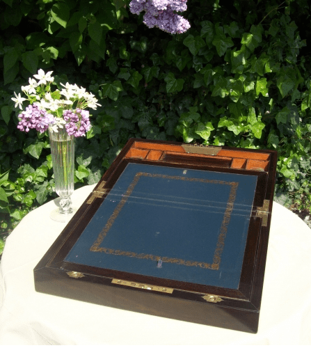A Victorian Coromandel Writing Slope