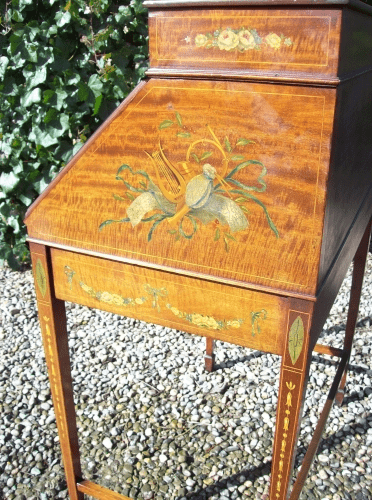 Maple & Co. Writing Desk/Bureau -SOLD-