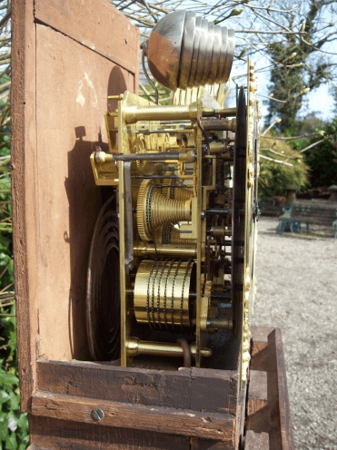 8 Day Oak Grandmother Clock