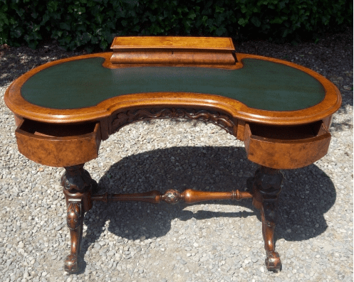 A Victorian Walnut Desk -SOLD-