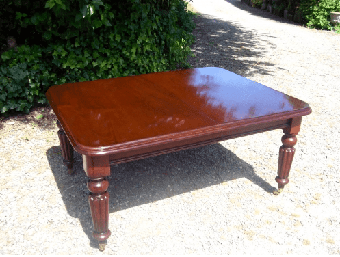 10 Seat Mahogany Table -SOLD-