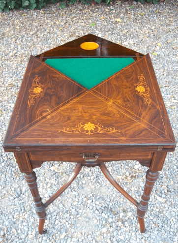 Rosewood Card Table -SOLD-