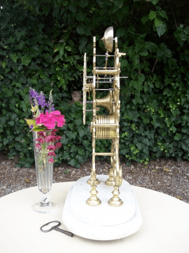 An 8 Day Skeleton Clock