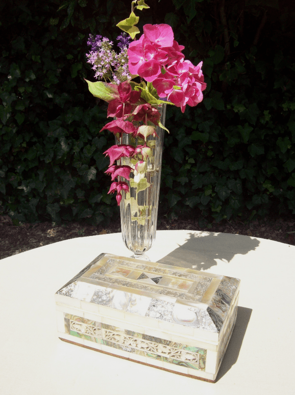 A Mother of Pearl Casket