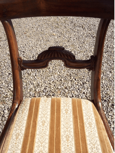 A Set of 8 Rosewood Chairs