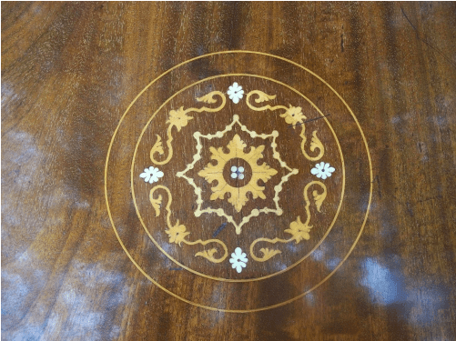 A Fine Inlaid Revolving Bookcase