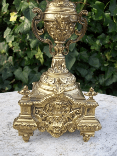 8 Day Clock & Garniture -SOLD-