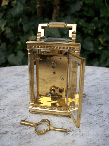 8 Day Miniature Carriage Clock -SOLD-