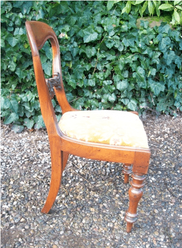 A Set of 4 Mahogany Chairs
