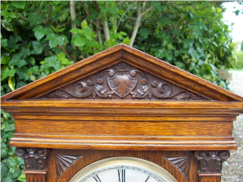 Oak Bracket Clock
