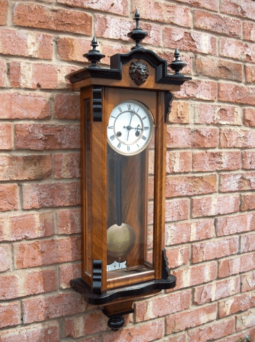 Walnut 8 Day Wall Clock