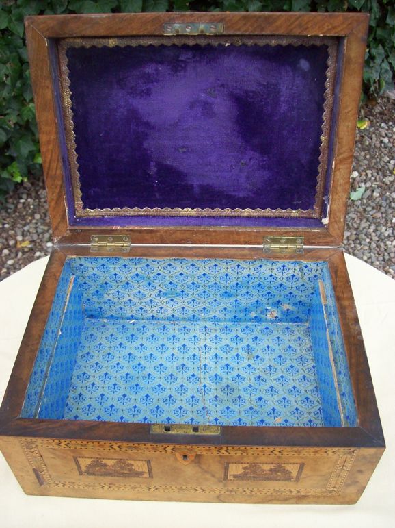 A Tunbridge Ware Vanity Sewing Box
