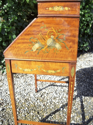 Maple & Co. Writing Desk/Bureau -SOLD-