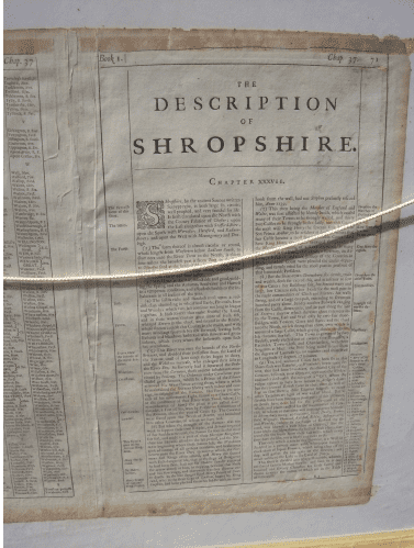 Map of Shropshire