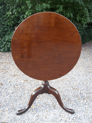 CFA 6484 - Mahogany Tilt Top Table -SOLD-