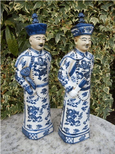A Pair of Oriental Figures