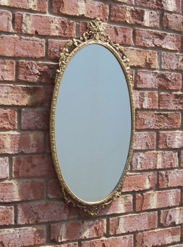 Oval Gilt Mirror