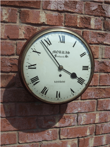 8 Day Wall Clock Morris (London)