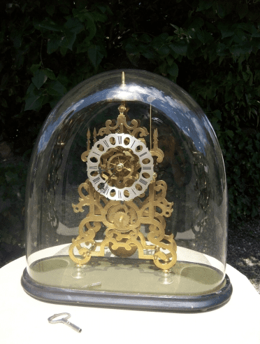 An 8 Day Skeleton Clock