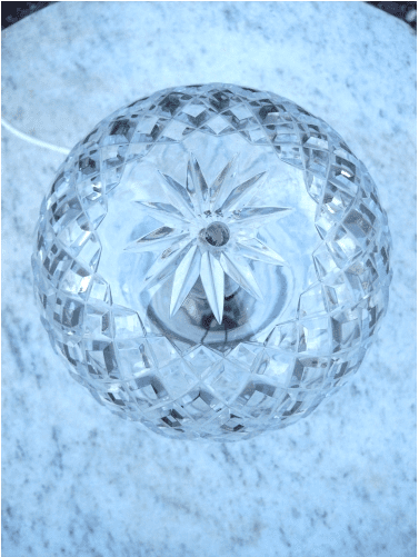 Cut Glass Table Lamp