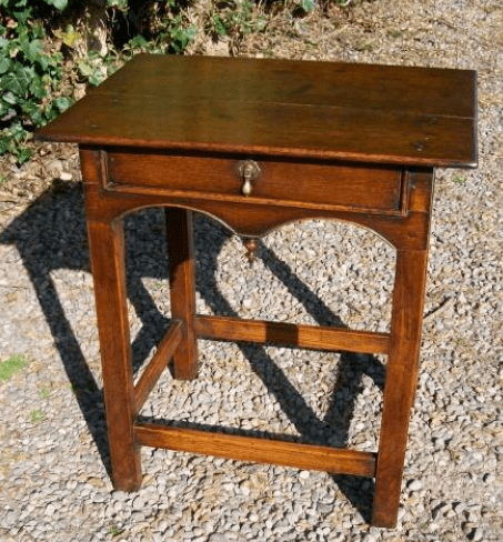 William III & Mary II Oak Lowboy