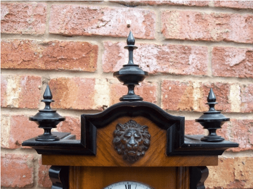  Walnut 8 Day Wall Clock