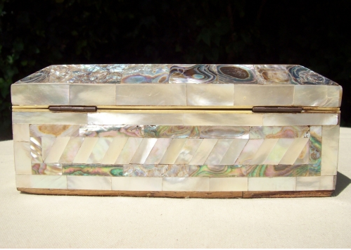 A Mother of Pearl Casket