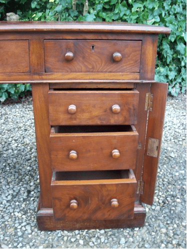 A Mahogany Pedestal Desk