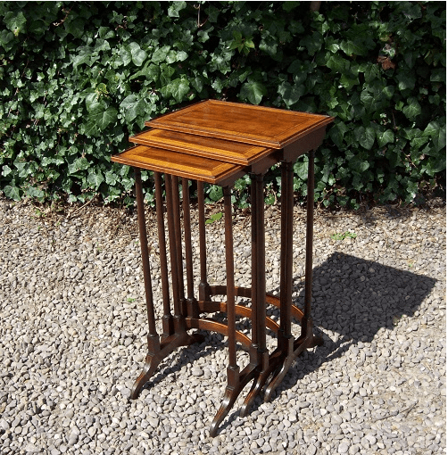  Mahogany Nest Of Tables -SOLD-