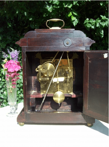 8 Day Walnut Bracket Clock