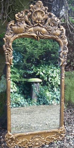 Ornate Gilt Mirror