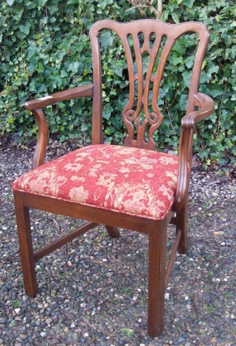 A Mahogany Carver/Armchair
