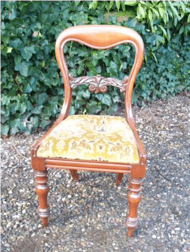 A Set of 4 Mahogany Chairs