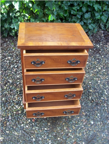 Yew Wood Chest -SOLD-