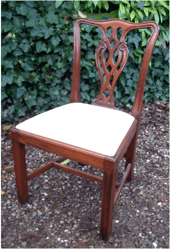 A Set of 10 Mahogany Chairs
