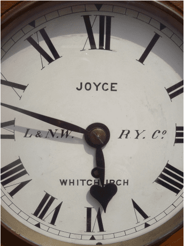 Wall Clock L&N.W.R.Y (Whitchurch)