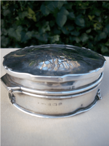 Silver Ring Box (Birmingham 1916)