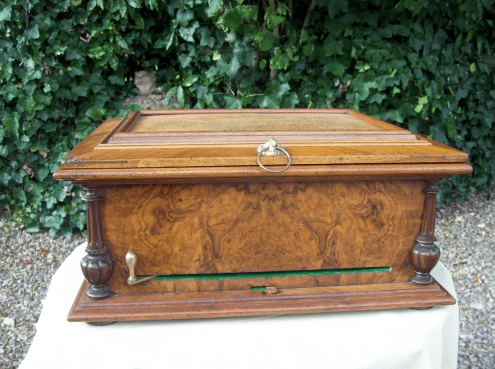 19thC Walnut Symphonium -SOLD-