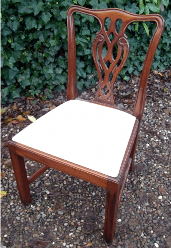 A Set of 10 Mahogany Chairs