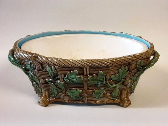 A Victorian Minton Majolica Game Tureen -SOLD-