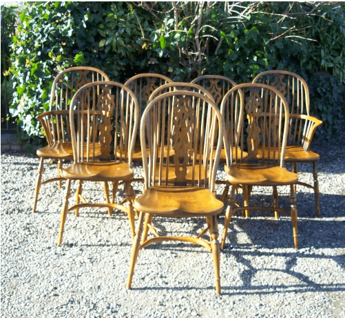 Set 8 Hoop Back Windsors -SOLD-