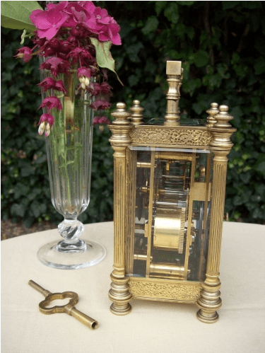 An 8 Day Brass Carriage Clock -SOLD-