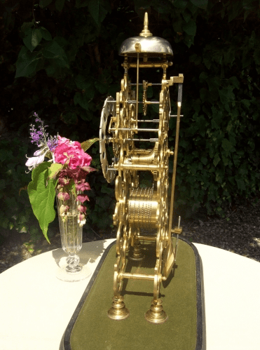An 8 Day Skeleton Clock